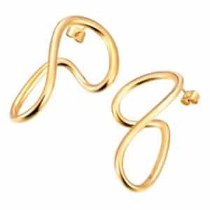 Boucle d'oreille graphique