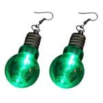 Boucles d'oreilles lumineuses ampoule