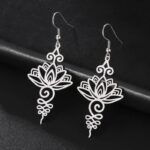 boucle_oreille_nenuphar_pendante_1