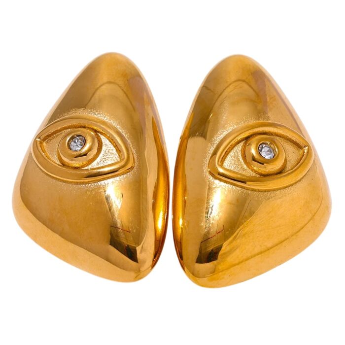 Boucles d'oreilles œil ethniques